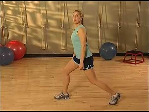 Lunge exercise