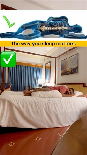 Best Sleeping Position with Pillow | Reduce Neck & Back Pain |