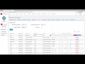 Setting up the expense management features in Enterpryze
