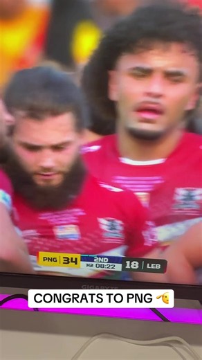 Great effort by Lebanon but it wasn’t enough 😭 #NRL #nrlhighlights #rugbyleague #RLWC