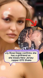 32K views · 168 reactions | Lily-Rose Depp confirms she has a girlfriend as she kisses New Jersey rapper 070 Shake #LilyRoseDepp #girlfriend | LifeMadison | Facebook