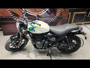 All New 2025 Royal Enfield Hunter 350 - Rio White