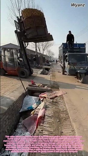 How to Safely Load Corn Silos with a Forklift | Warehouse Skills & Logistics