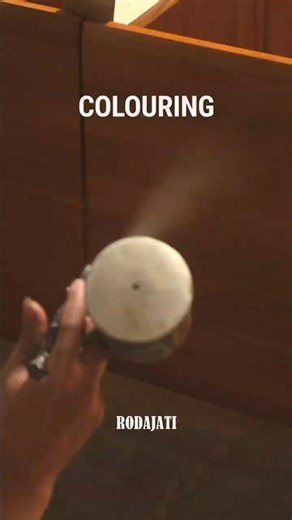 The colouring process