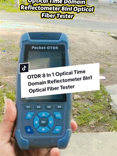 OTDR 8 In 1 Optical Time Domain Reflectometer 8In1 Optical Fiber Tester #otdr #otdrfiberoptik #otdrmini #otdrminipro #fypシ゚