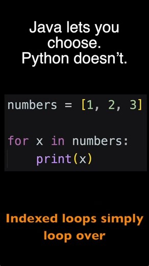 Java Lets You Choose. Python Doesn’t.