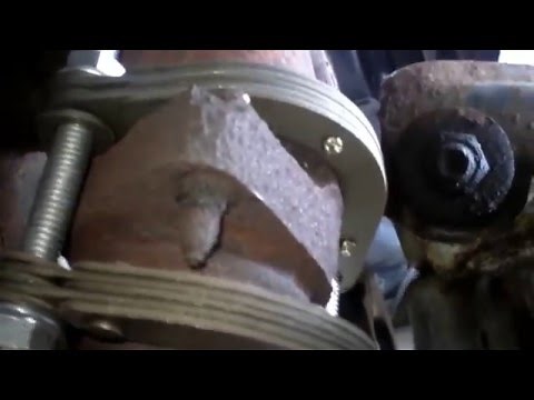 exhaust flange donut easy tail pipe and muffler repair under 15 bucks