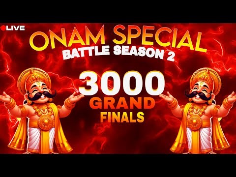 IQOO7 Onam Special 3K GRAND FINALS | BGMI ESPORTS Tournament LIVE |LifeopLIVE|