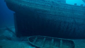 It took 111 years for the CORNELIA B. WINDIATE to be found. Until divers discovered the wreck in 1986, many believed the ship never even made it to Lake Huron. And even today—150 years later—the truth about what really happened that November night in 1875 remains a mystery. The 139-foot schooner left Milwaukee overloaded with 21,000 bushels of wheat, battling brutal cold and fierce winds as it pushed toward Buffalo. Somewhere off Presque Isle, the crew of nine vanished without a trace. When the 