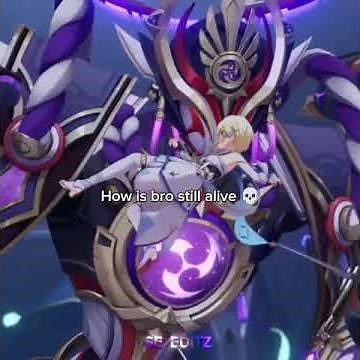 Traveler Durability is insane😭✋• #genshinimpact #genshin #genshinedit #aether #lumine #fypシ