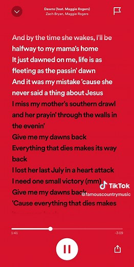 Dawns - Zach Bryan | Country Music Artist Spotlight