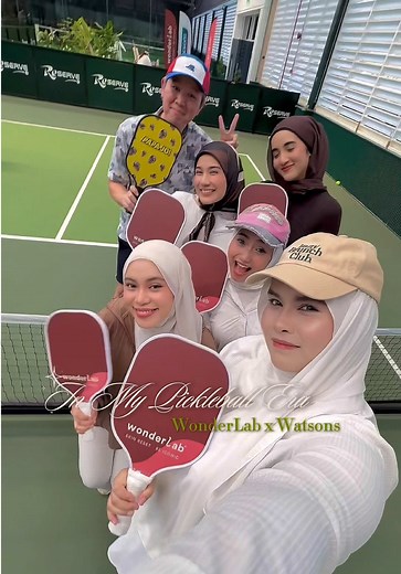 Didn’t know pickleball could be this fun until @WonderLab x @Watsons Malaysia made it happen 💅🏻 Went home with happy skin and a happy heart! ❤️ 🏓 #WonderLab #WonderPickleRally #OnlyAtWatsons #WatsonsMalaysia