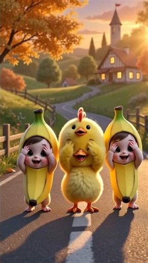 chicken banana song #chicken #banana