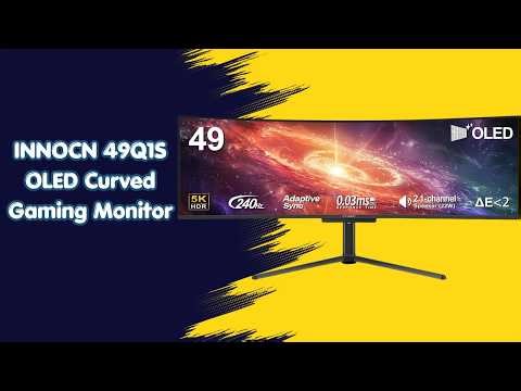 Cinematic Gaming Setup – INNOCN 49Q1S OLED Monitor Review