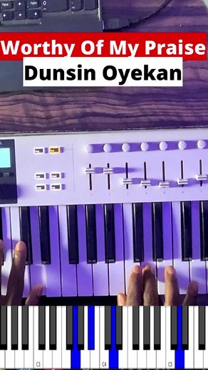 Learn to Play 'Worthy Of My Praise' on Piano