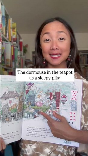 Winter Version of Alice in Wonderland: Alice in a Winter Wonderland by Jan Brett