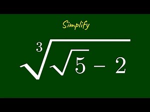 A Nice Algebra Problem | Math Olympiad | How to solve?