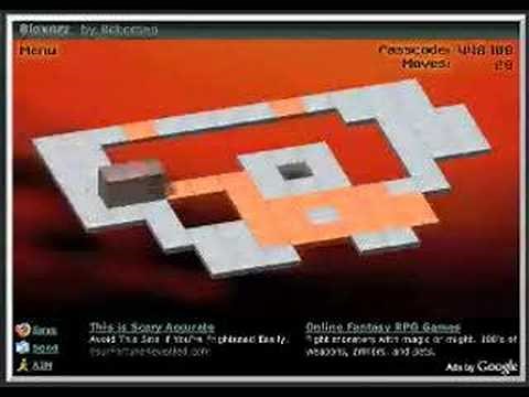 Bloxorz, level 13