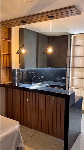 Instalación fácil y sencilla de barra de cocina. 🤯😱 #asmr #diy #homedecor #kitchendesign