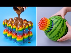 🐣🐣 Fancy Kinder Joy Cake Decorating Recipes | Yummy Chocolate Cake Compilation