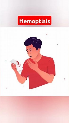 Hemoptysis (coughing and producing bloody phlegm)