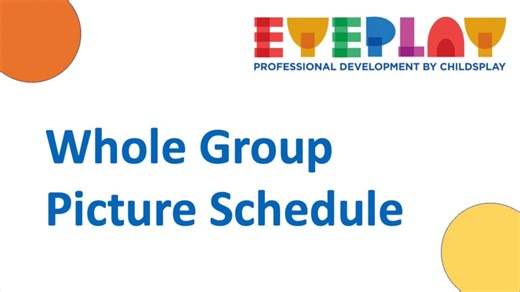 Picture Schedule Samples