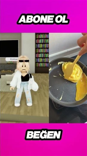 Roblox'ta Annem Gözlerimi Açmamı İstemiyor! 👁️ #shorts