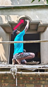 1.2M views · 13K reactions | Window Sunset Plaster Design . #foryouシ #viralvideo #fb #virals #plaster #viralpost #windows #Homeplanningrano . | Home Planing Rano | Facebook