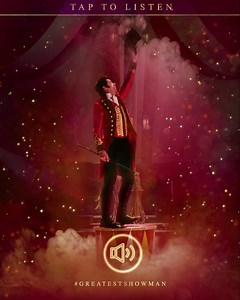 This is the moment you’ve been waiting for! Turn up the 🔊 to listen to “The Greatest Show” from The #GreatestShowmanMY🎩. See it in cinemas December 28. | 20th Century Studios