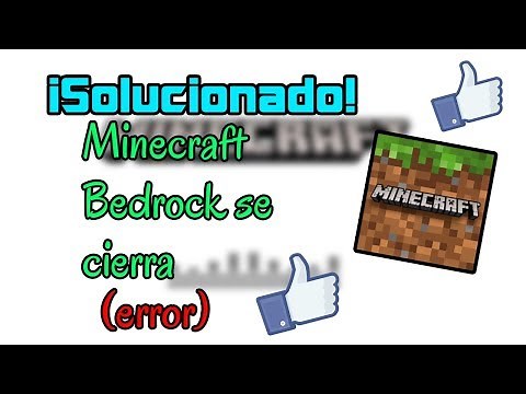 ¡SOLUCIONADO! Minecraft se cierra al abrirlo| Minecraft bedrock
