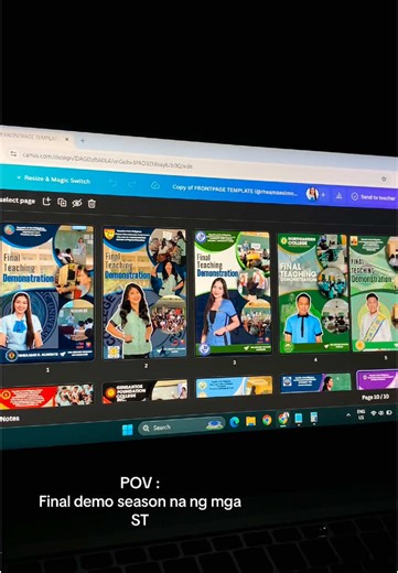 Final Demonstration Teaching Season: Tips and Templates