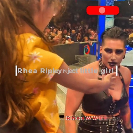 Rhea Ripley reject little fan girl wwe😝😅#viralvideo#edit#wwe#rhearipley#shortvideo#shortfeeds