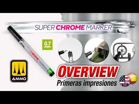 How to Use Super Chrome Marker/ Cómo usar el Super Chrome Marker
