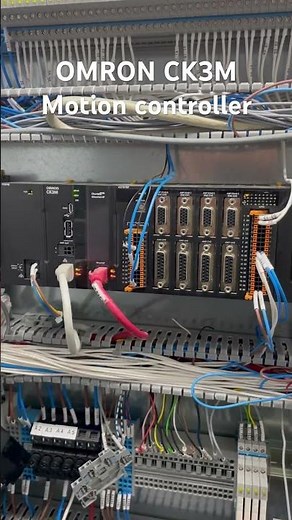 OMRON CK3M | Motion Controller | #omron #omronplc #motioncontrol #plc_programming #plc #shorts