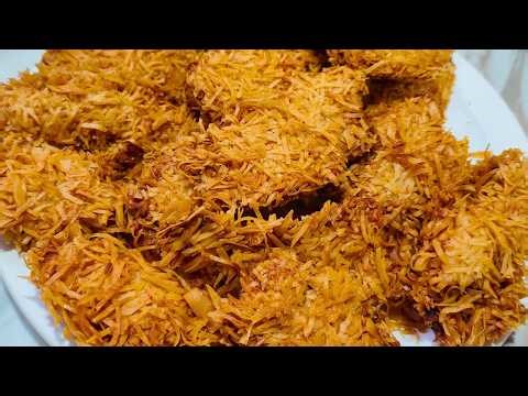 Crispy Thread Chicken Recipe | Make & Freeze | Ramadan Iftar Special Recipe By CookingFeast
