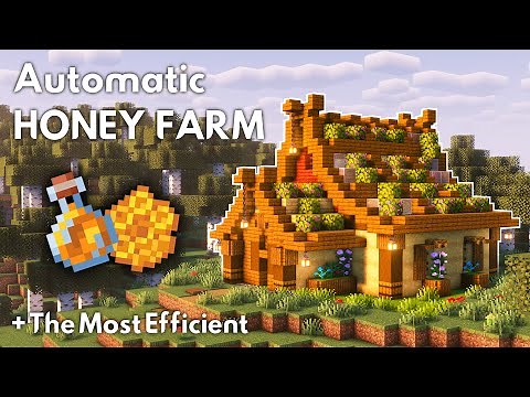 Minecraft HONEY FARM Tutorial [1.21] - MINECRAFT TUTORIAL