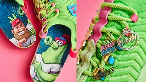 Harper's home opener cleats are perfect love letter to Phanatic