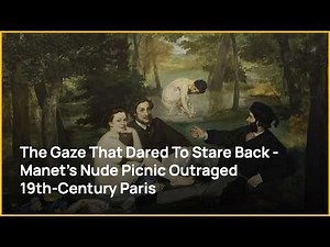 Édouard Manet’s 1863 masterpiece, Le Déjeuner sur l’herbe