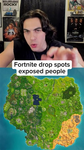 FORTNITE DROP SPOTS EXPOSED PEOPLE