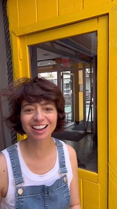 Drawing on a restaurant in NYC! If you are in the east village, check out Jazba! The food is delicious! And I loved drawing on the building! #artist | Kate Micucci