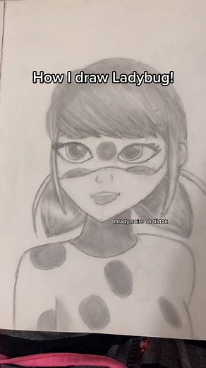 Drawing Marinette as Ladybug Tutorial
