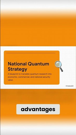 Quantum Strategy: Turning Ideas into National Advantages #shorts