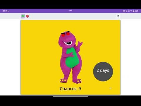 Barney error 3 Crayon edition