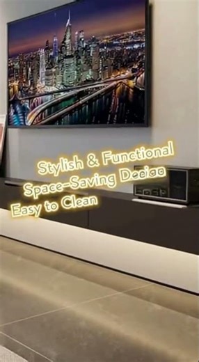 Modern Floating TV Stand That Instantly Upgrades Your Living Room | Amazon Find