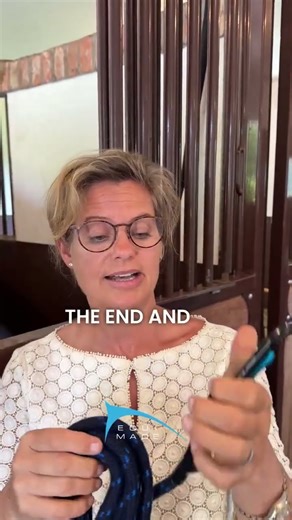 THIS IS THE SAFETY LUNGE LINE BY EQUIMADE