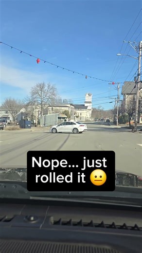 Did This Car Even Stop? 😳 Dashcam