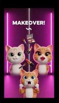 OMG! Cute Cat Makeup Transformation! 😲🐱💄 (Glow Up!) ✨
