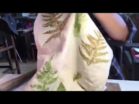 How to Create Leaf Printing on Fabric