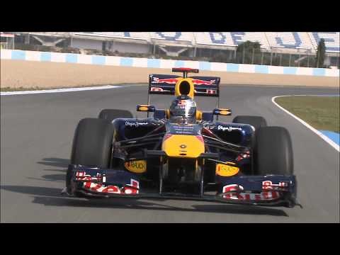 2011 Red Bull Racing F1-RB7 Track Footage/Sebastian Vettel 1080p