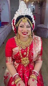 719K views · 38K reactions | Traditional Hindu bride by Alisha's Artistry Makeover Salon #bangladeshibridalmakeover #hindubridalmakeup #makeupartist #alishaartistry #bangladeshiweddingmakeover | Alisha's Artistry | Facebook